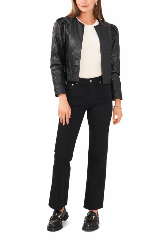 Vince Camuto Apparel QUILTED PUFF SLV JACKET RICH BLACK – Vince Camuto  Canada