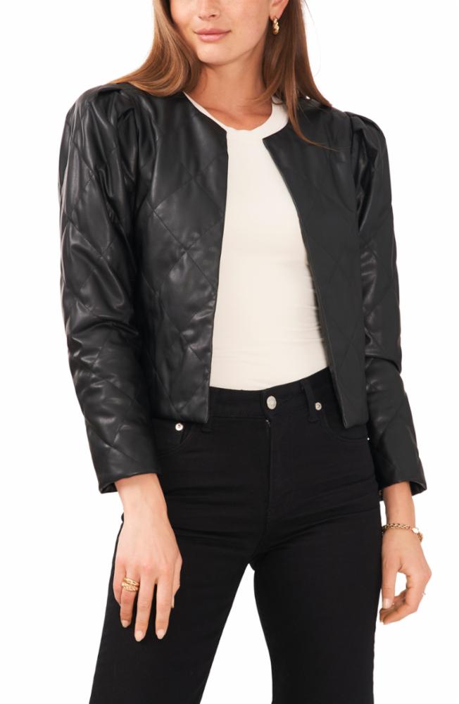 Vince Camuto Apparel QUILTED PUFF SLV JACKET RICH BLACK – Vince Camuto  Canada