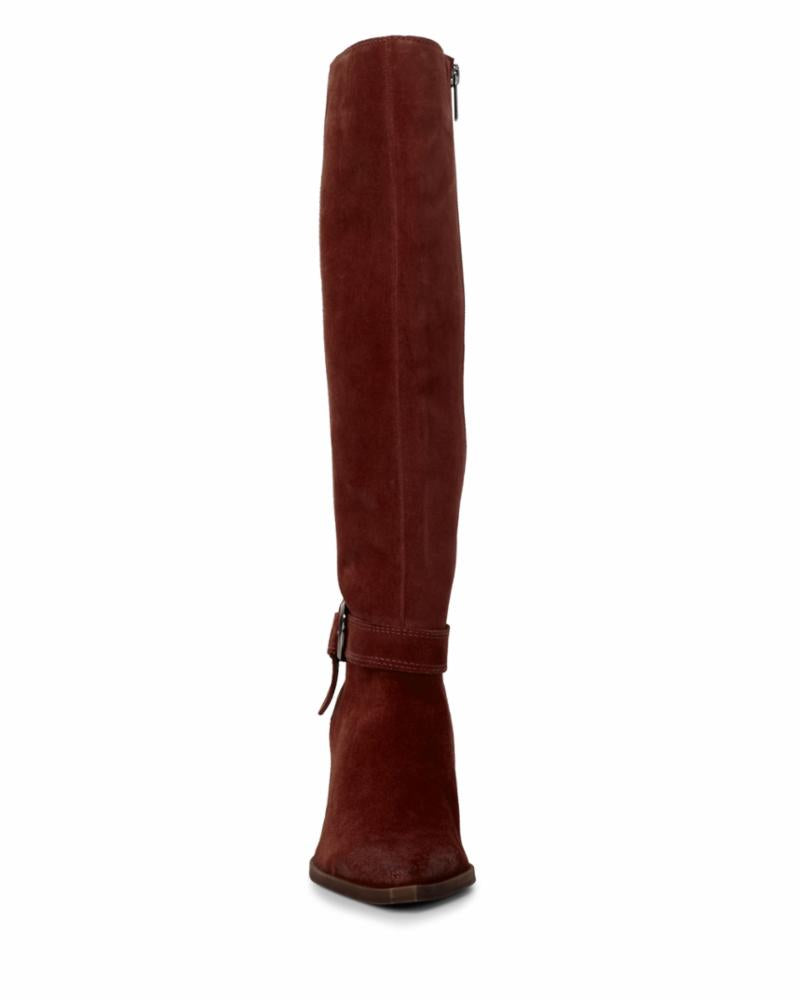 vince camuto burgundy boots