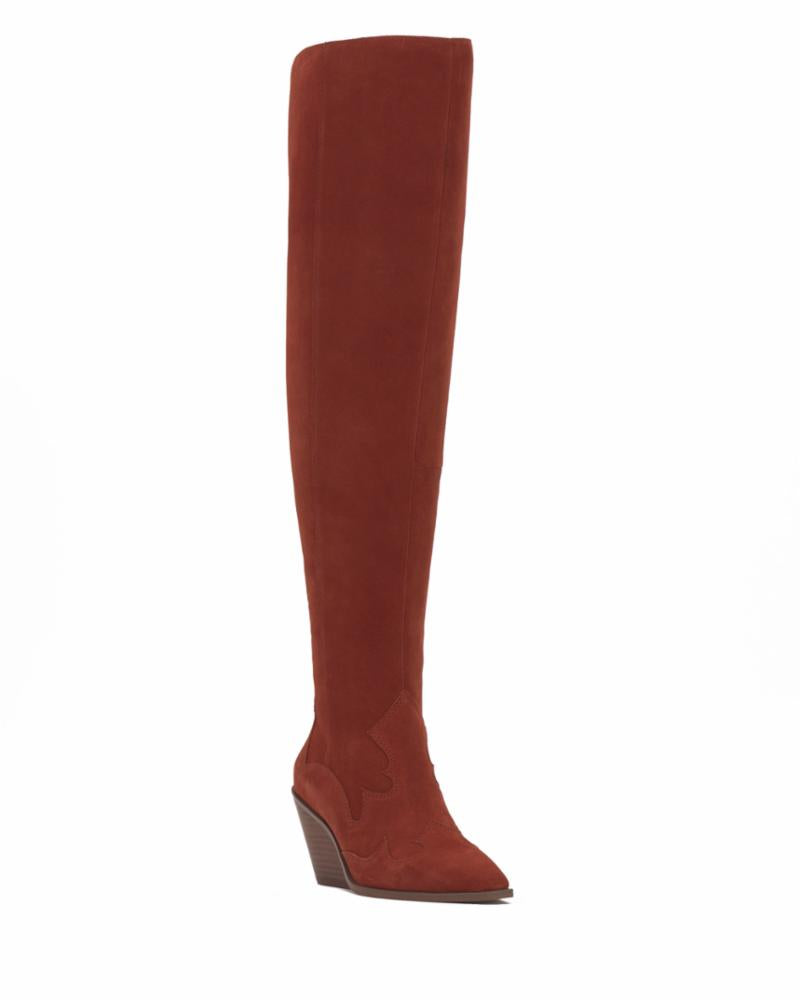 vince camuto burgundy boots