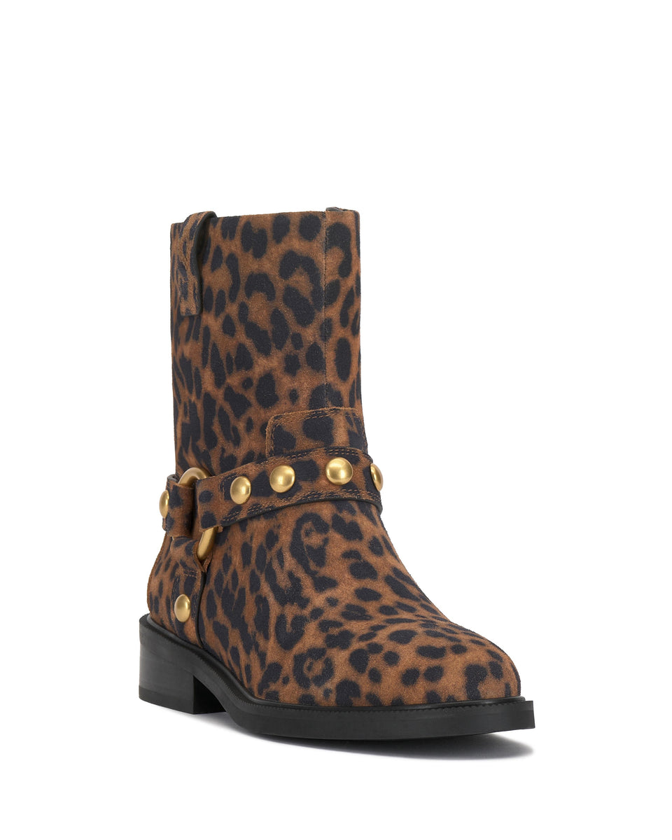 Vince Camuto AMAIS CAMEL/SOFT LEOPARD SUEDE LE