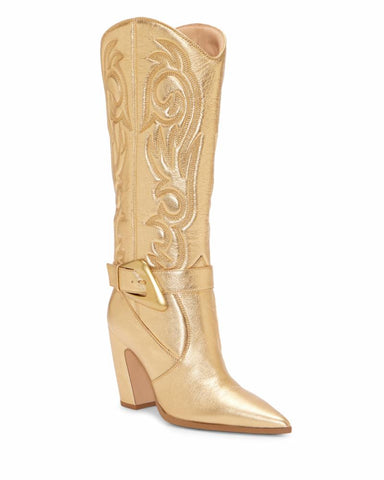 Vince Camuto BIANCAA2 WIDE CALF TRUE GOLD/SOFT GOAT MTL