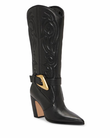 Vince Camuto BIANCAA BLACK/SOFT GRAIN NAPPA