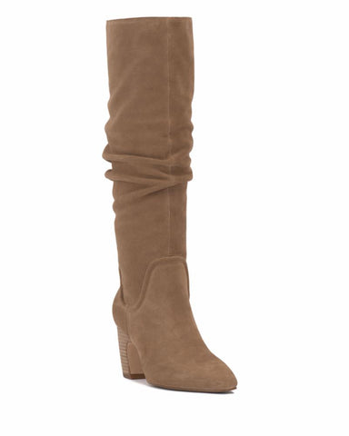 Vince Camuto CHELSEY2 WIDE CALF OYSTER/SILKY SUEDE