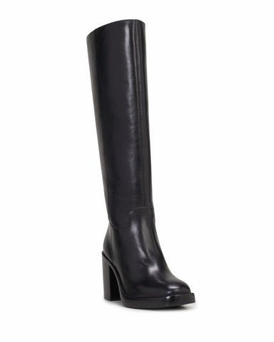 Vince Camuto GIBI2 WIDE CALF BLACK/SOFT COW NAPP