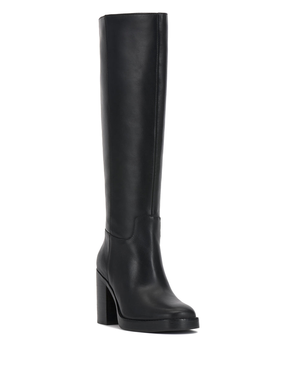 Vince Camuto GIBI2 WIDE CALF BLACK/SUPREMA NAPPA