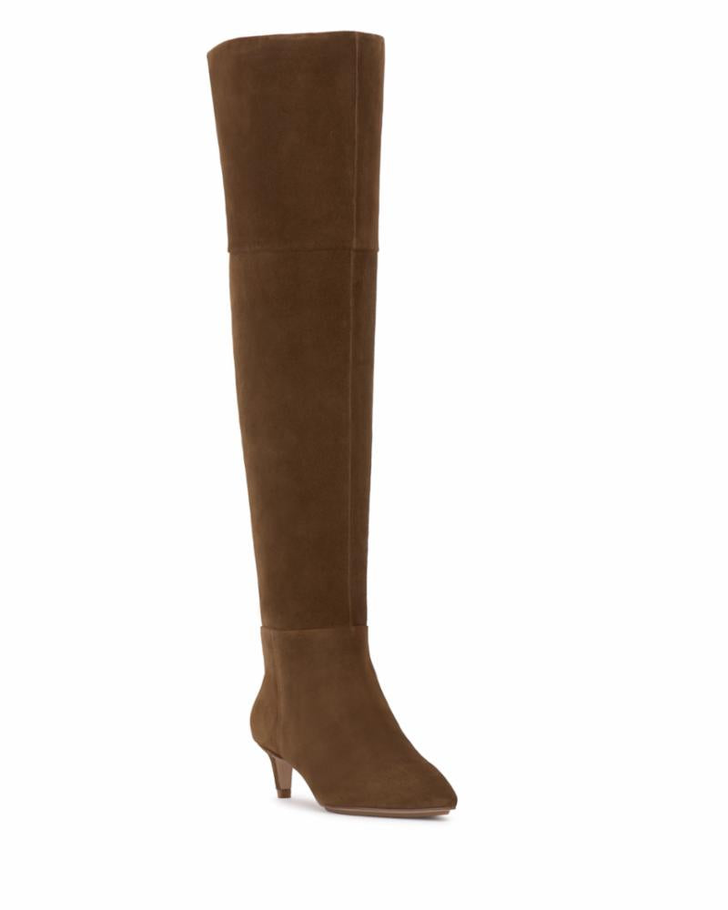 Vince Camuto IANA1 NARROW CALF REISHI/SILKY SUEDE