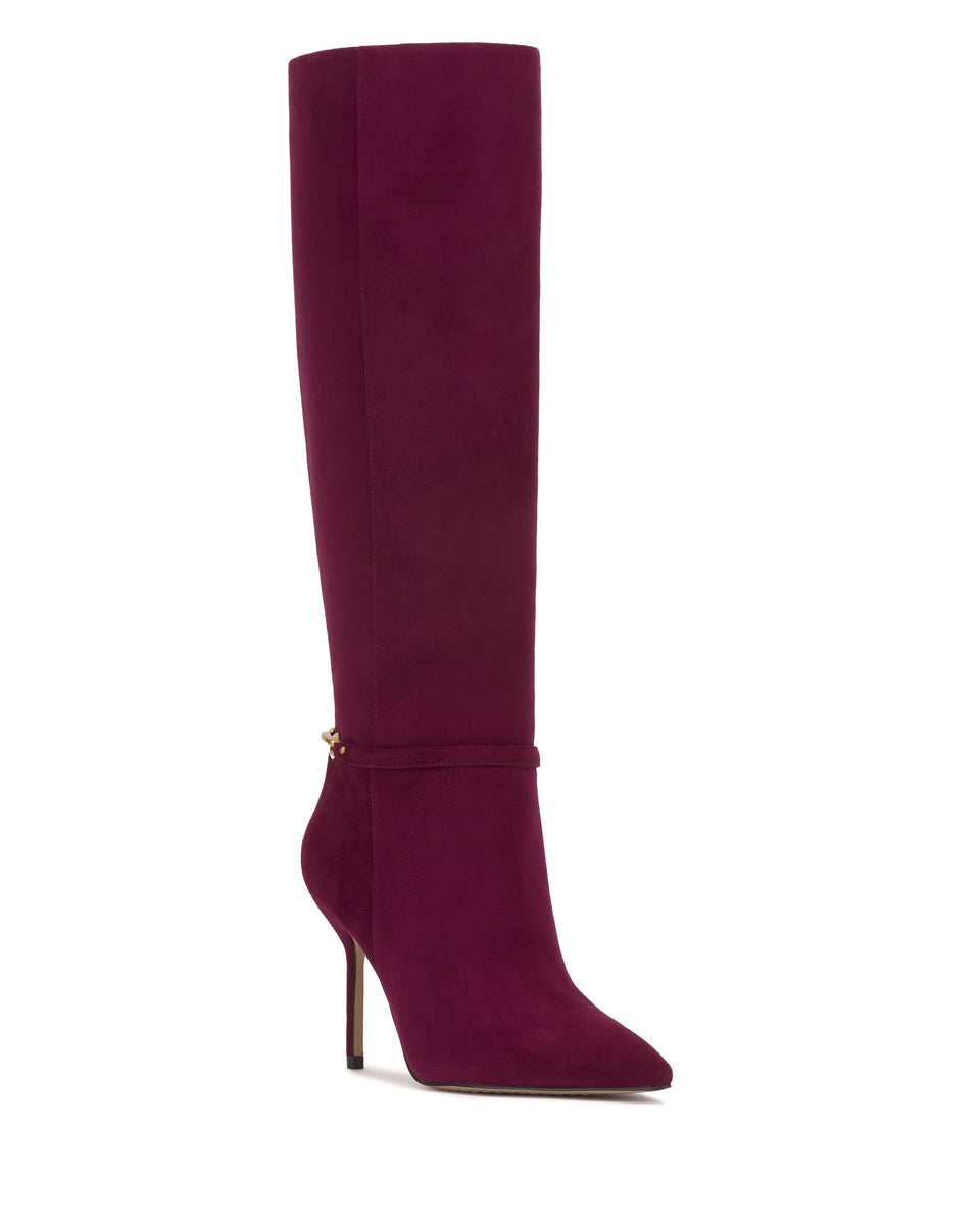 Vince Camuto MIRTHA LT WINEBERRY TORANO HIGH SUEDE
