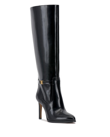 Vince Camuto SKYLIE2 WIDE CALF BLACK/POLISHED GLOS