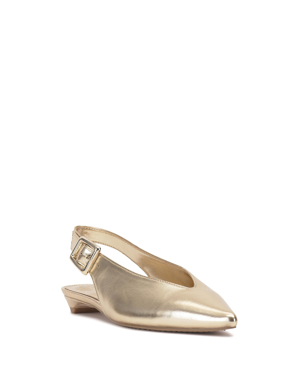 Vince Camuto VALTHER EGYPTIAN GOLD METALLIC NAPPA L