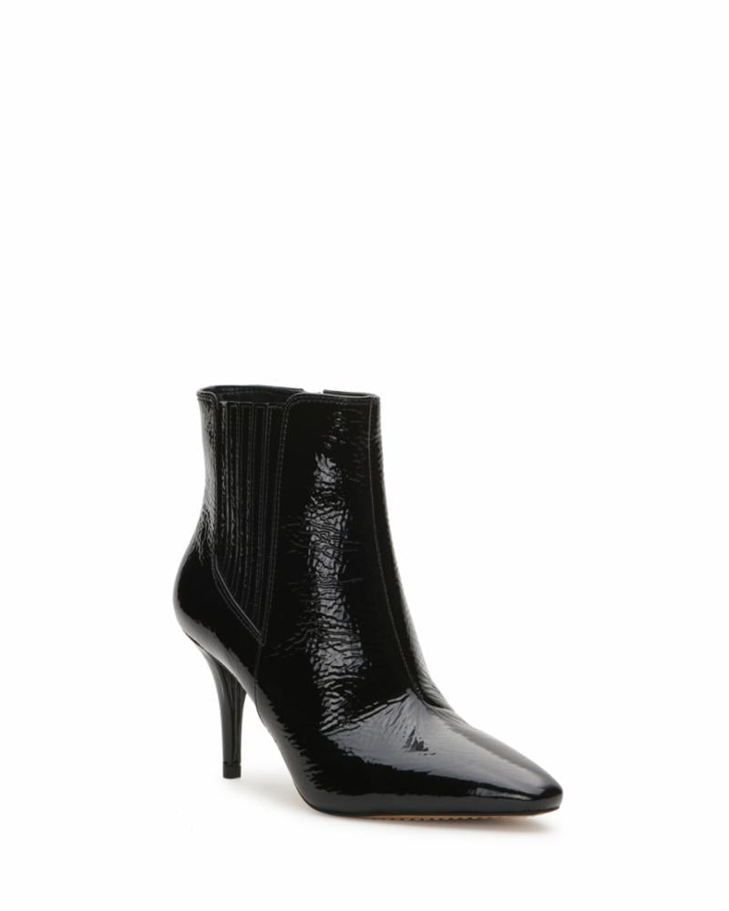 Vince Camuto AMBIND4 BLACK/COW CRINKLE PAT