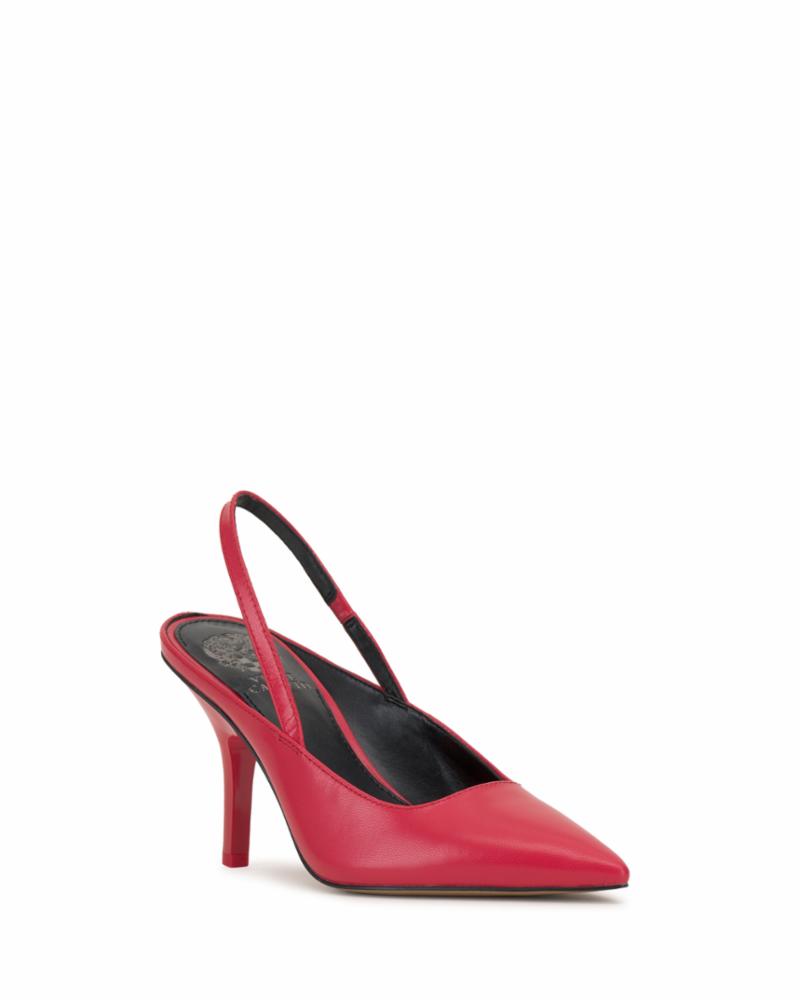 Vince Camuto RIVEQ PASSION RED/KIDSKIN ELASTIC
