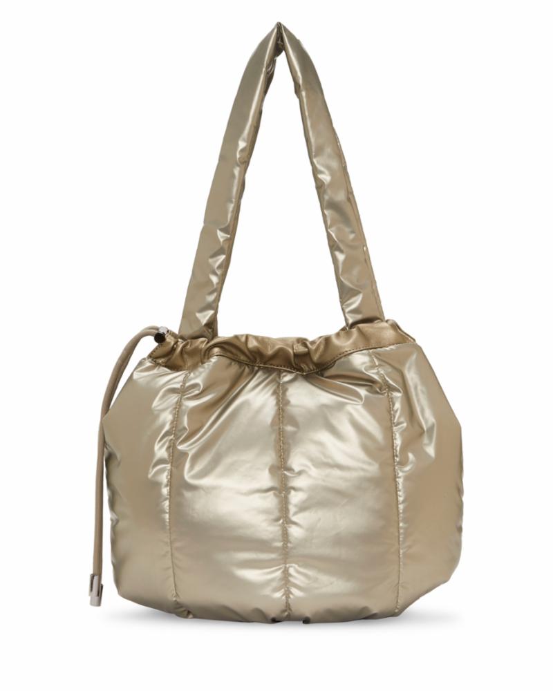 Vince Camuto Handbag SALKI SHOULDER WILD MUSHROOM/HIGH GLOSS NYLON